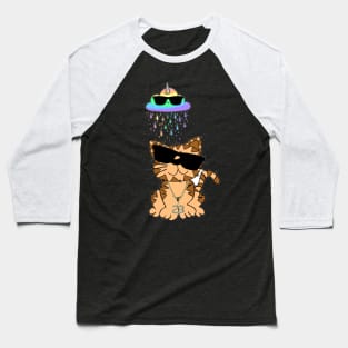 HIP HOP CAT Baseball T-Shirt